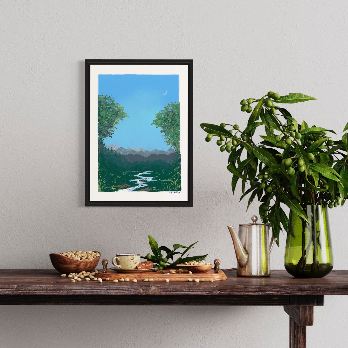 青空と川 / A3ポスター / 限定 30枚