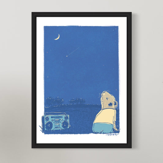 流れ星は良いな / A3ポスター / 限定 30枚