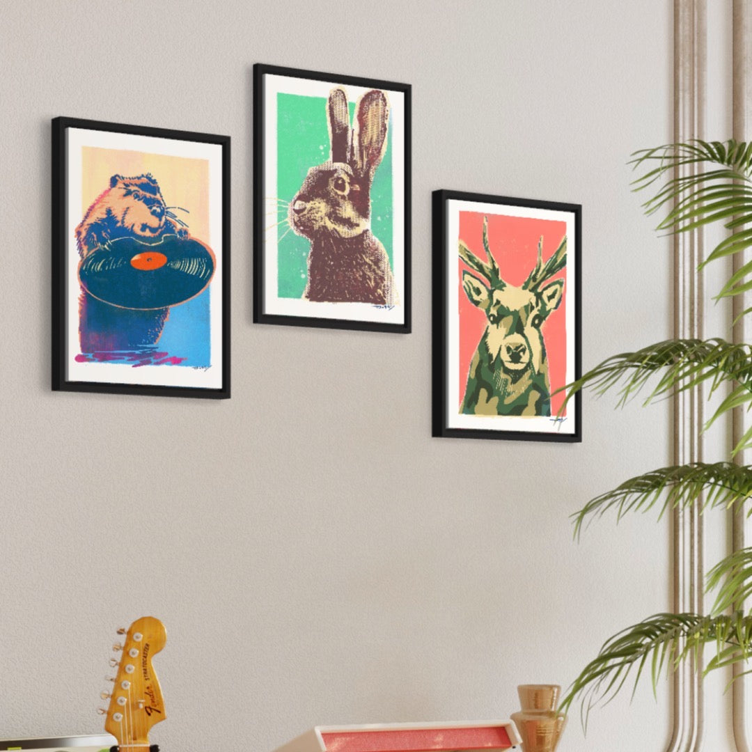 ビーバーさん/ A3ポスター / 限定 30枚