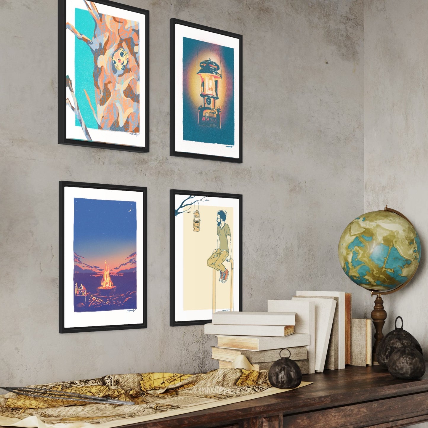 モモンガ/ A3ポスター / 限定 30枚