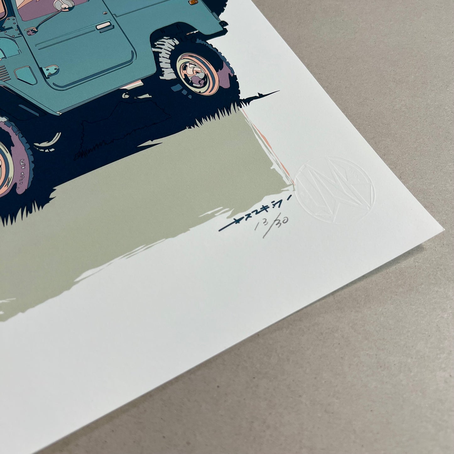 ランクル40 / A3ポスター / 限定 30枚