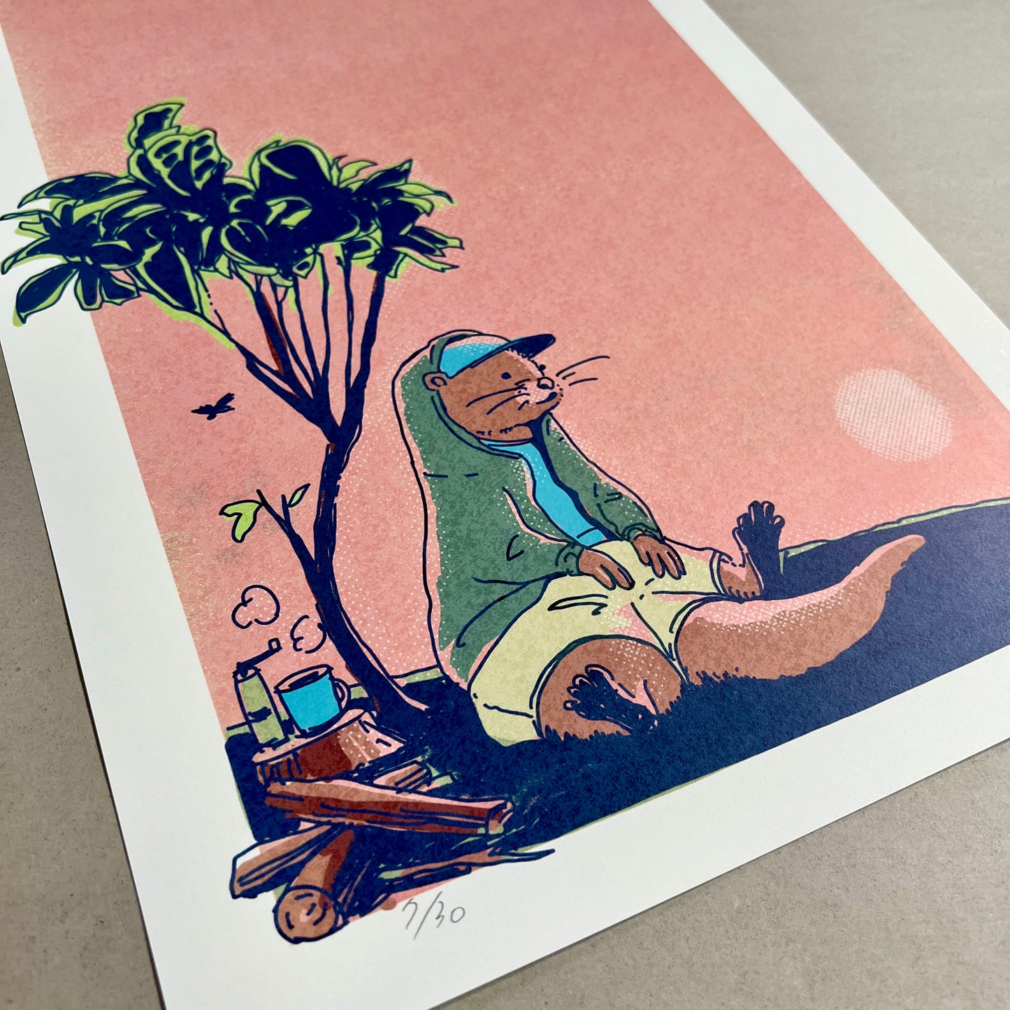 カワウソさん / A3ポスター / 限定 30枚