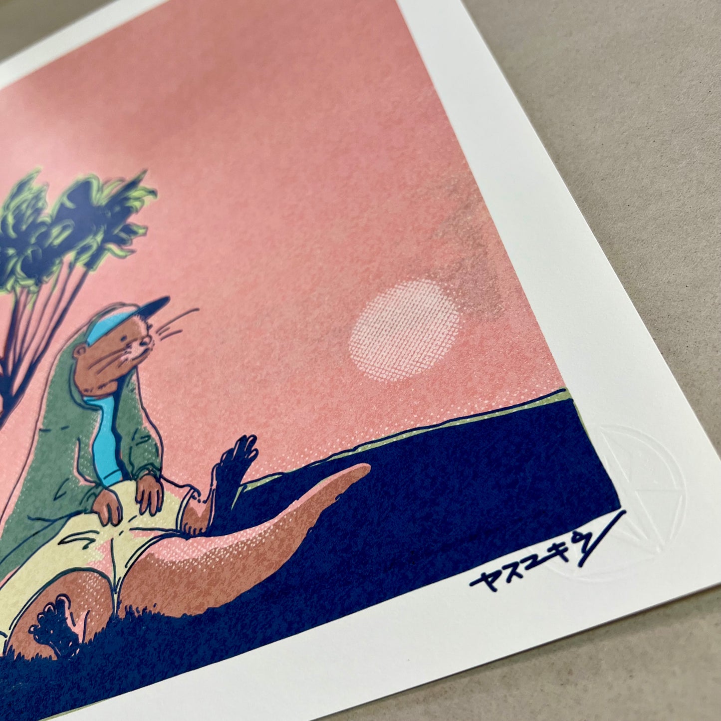 カワウソさん / A3ポスター / 限定 30枚