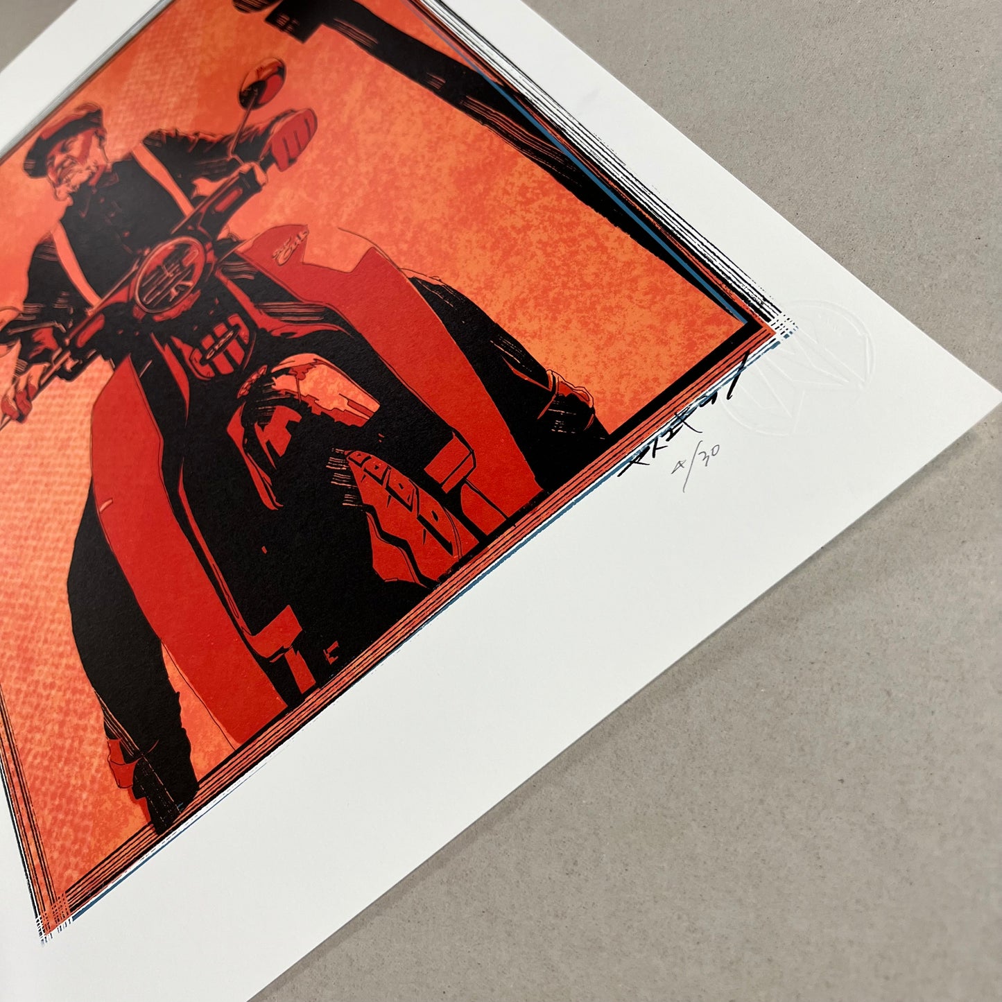 カブおじさん / A3ポスター / 限定 30枚