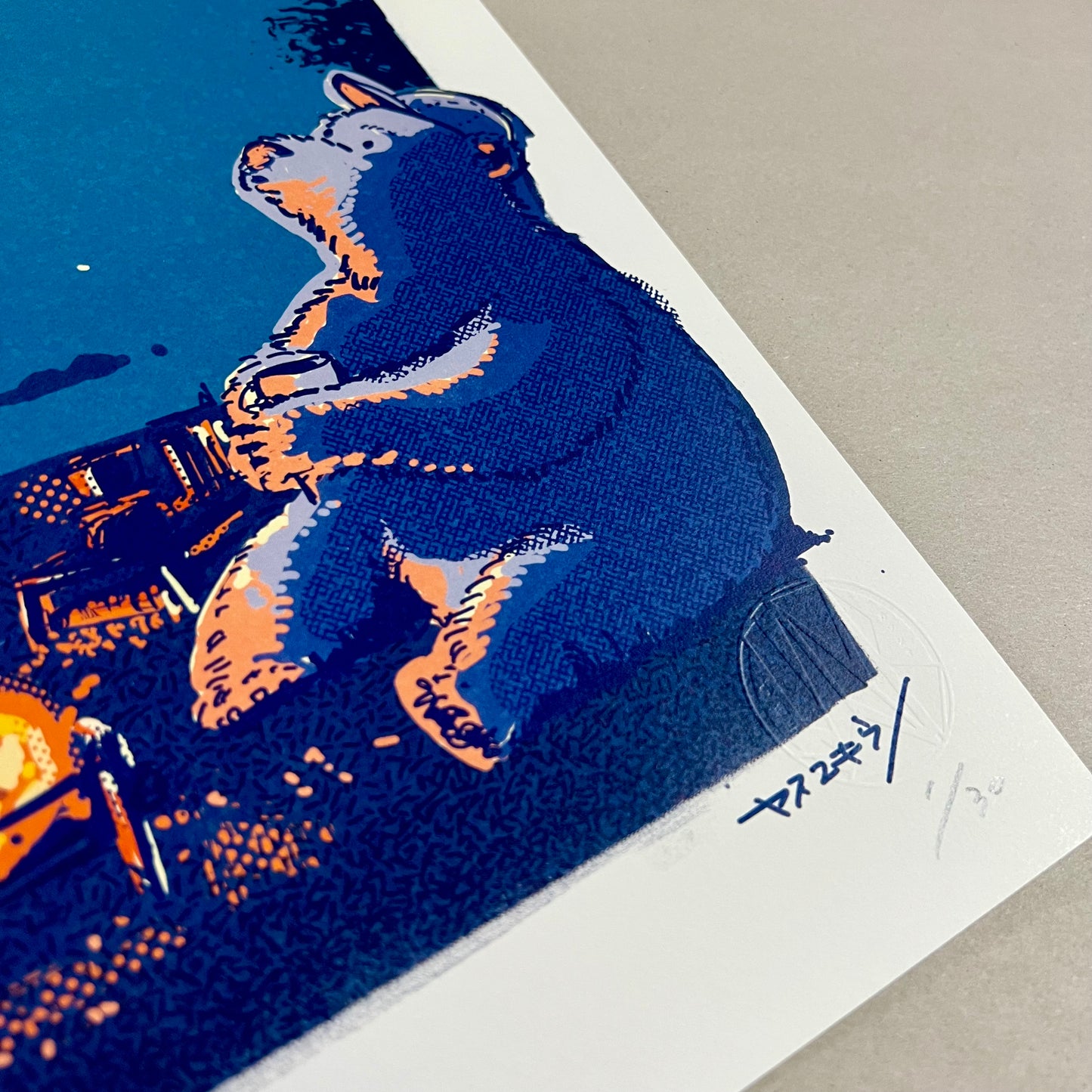 クマさんキャンプ2/ A3ポスター / 限定 30枚