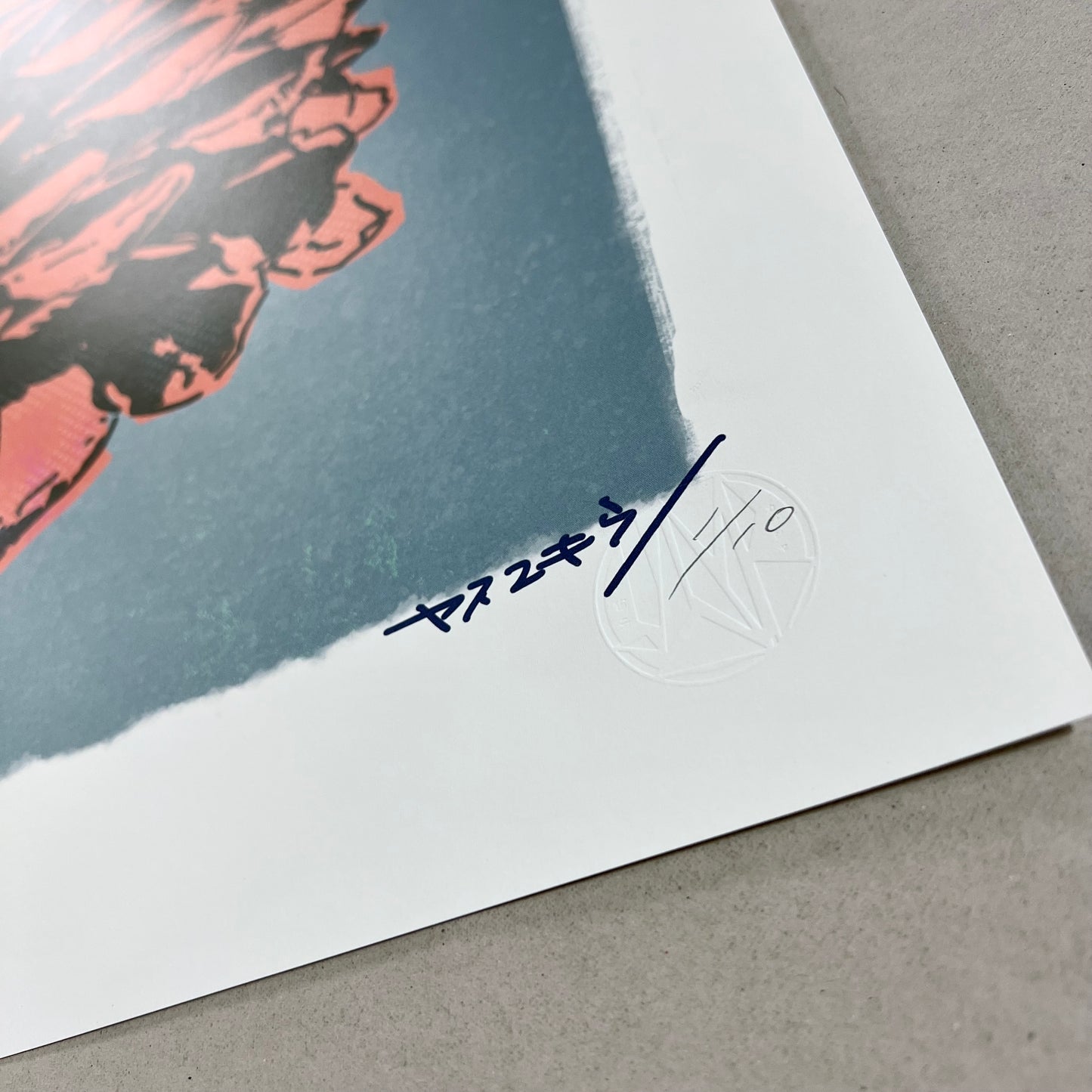 松ぼっくり/グリーン/ 50cmx70cmポスター / 限定 10枚