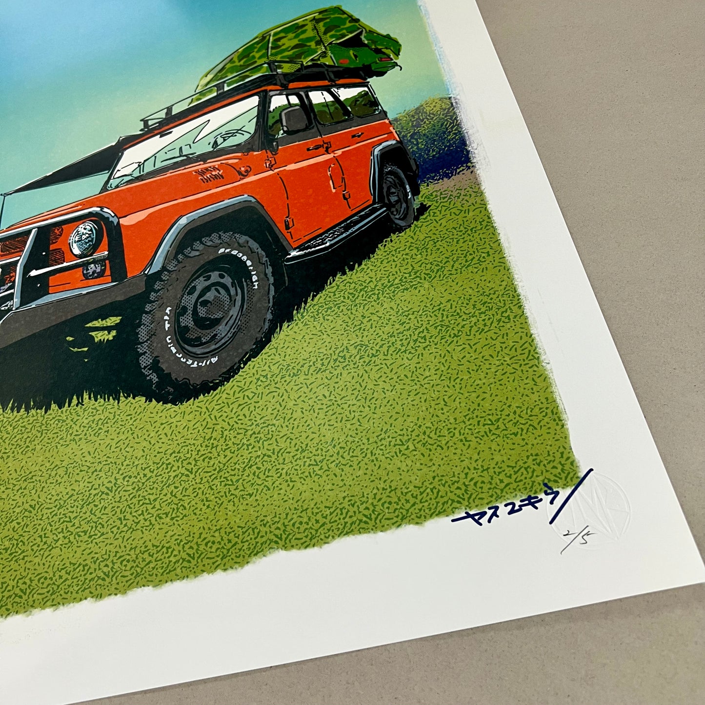 UAZ HUNTER / A3ポスター / 限定 30枚