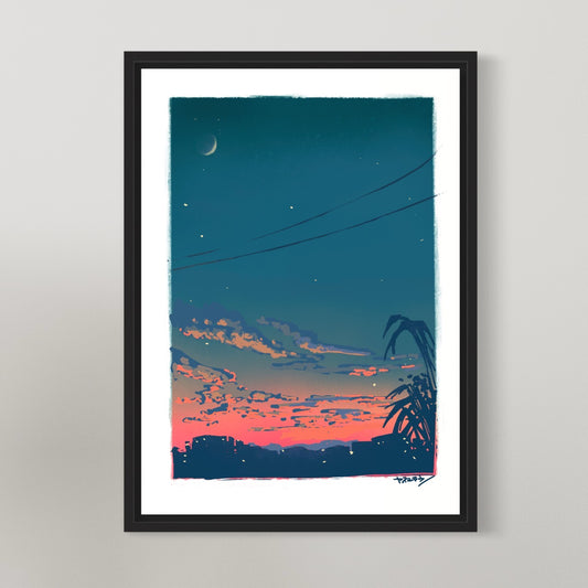 ピンクに染まる / A3ポスター / 限定 30枚