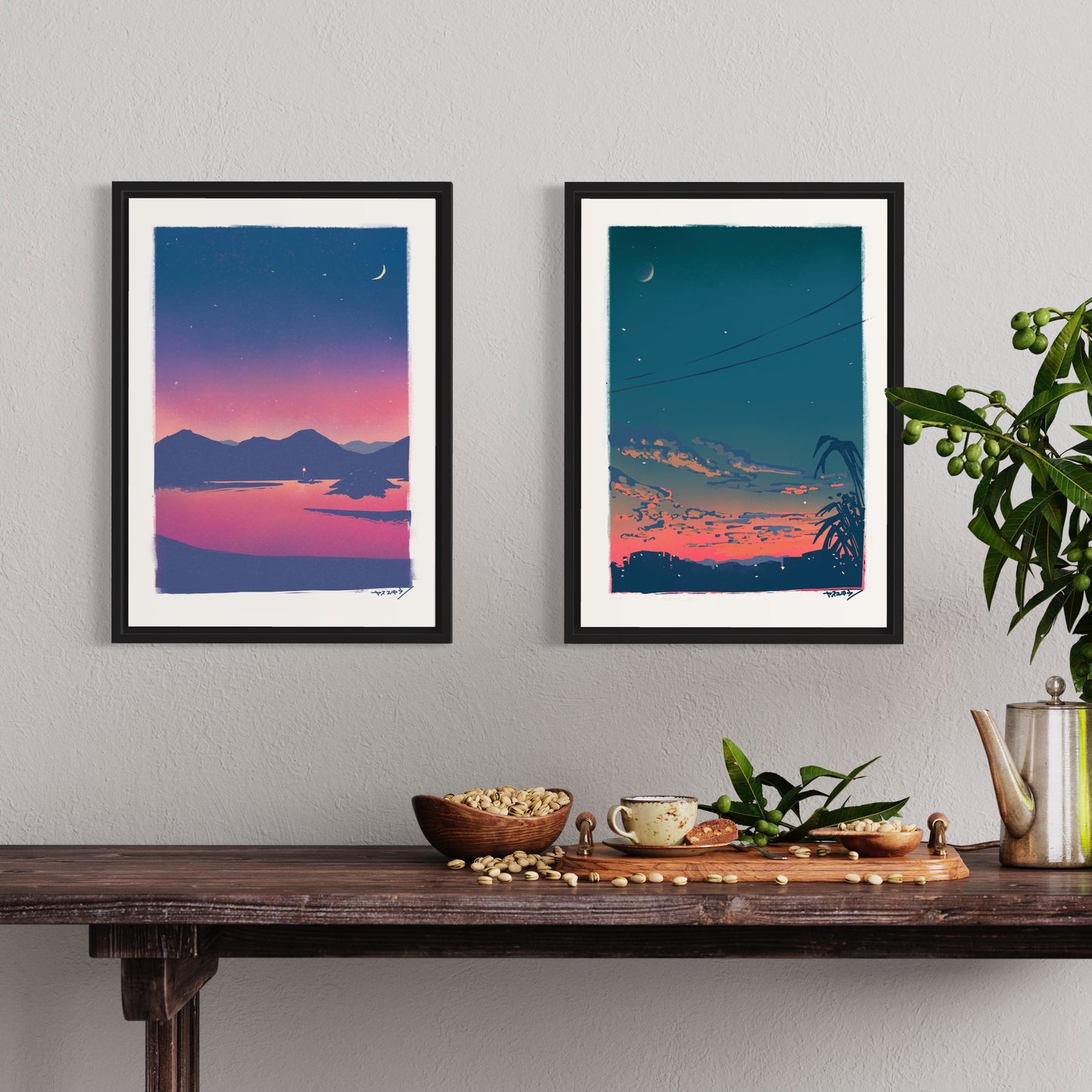 ピンクに染まる / A3ポスター / 限定 30枚