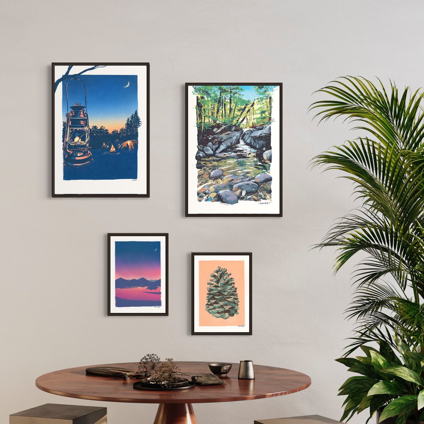 オイルランタン/ 50cmx70cmポスター / 限定 10枚