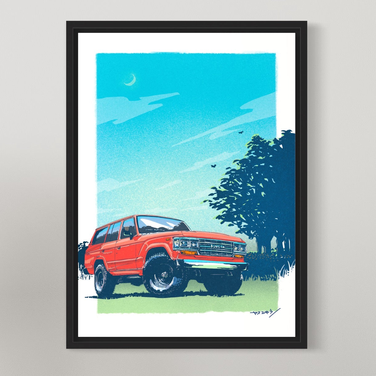 ランドクルーザー60後期 / A3ポスター / 限定 10枚