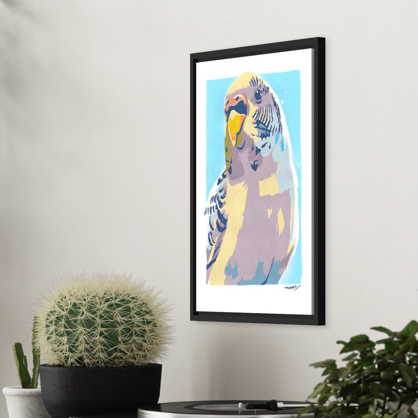 セキセイインコさん / A3ポスター / 限定 30枚