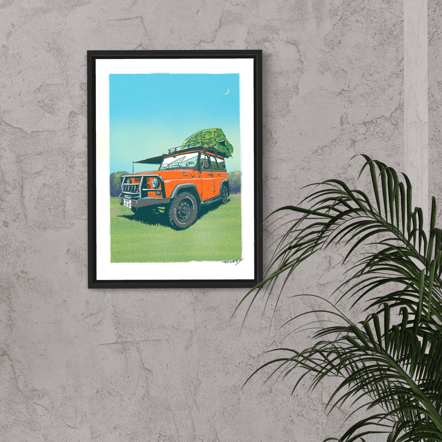 UAZ HUNTER / A3ポスター / 限定 30枚