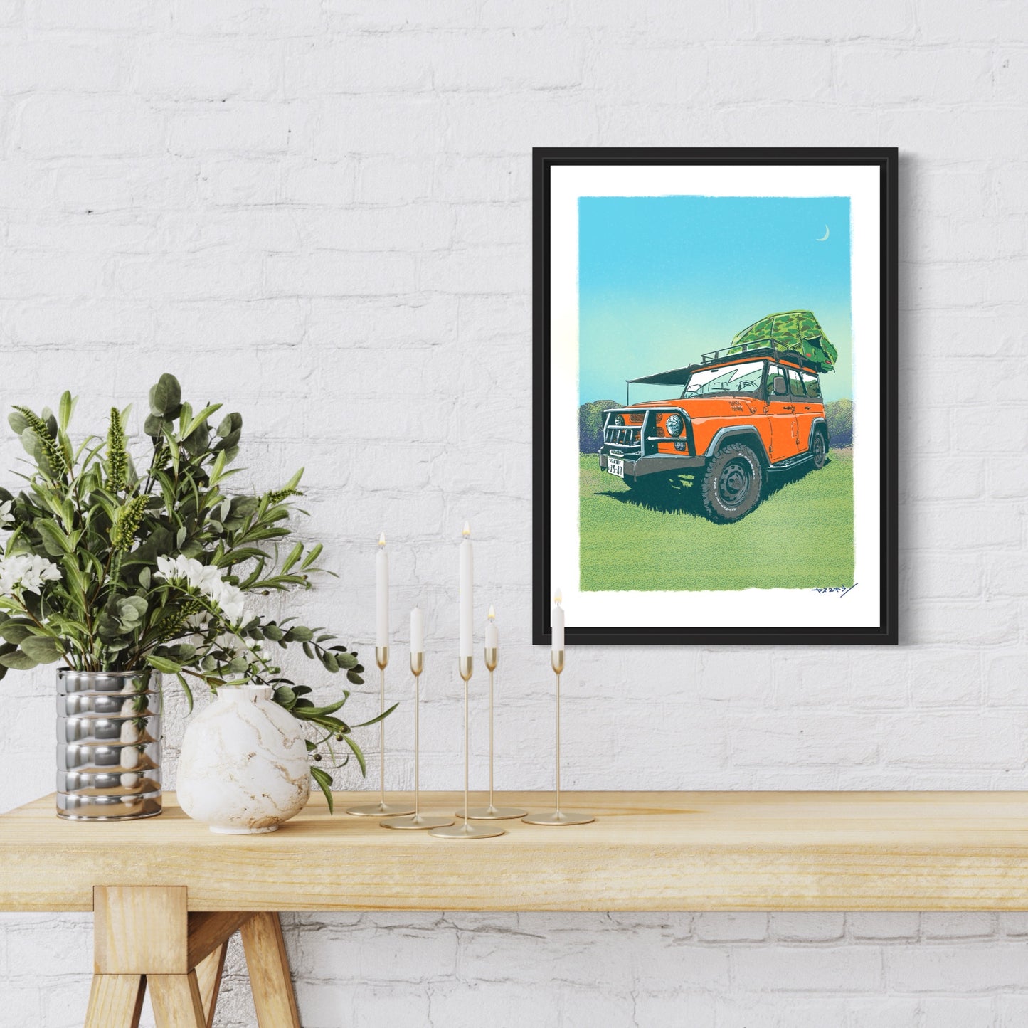 UAZ HUNTER / A3ポスター / 限定 30枚