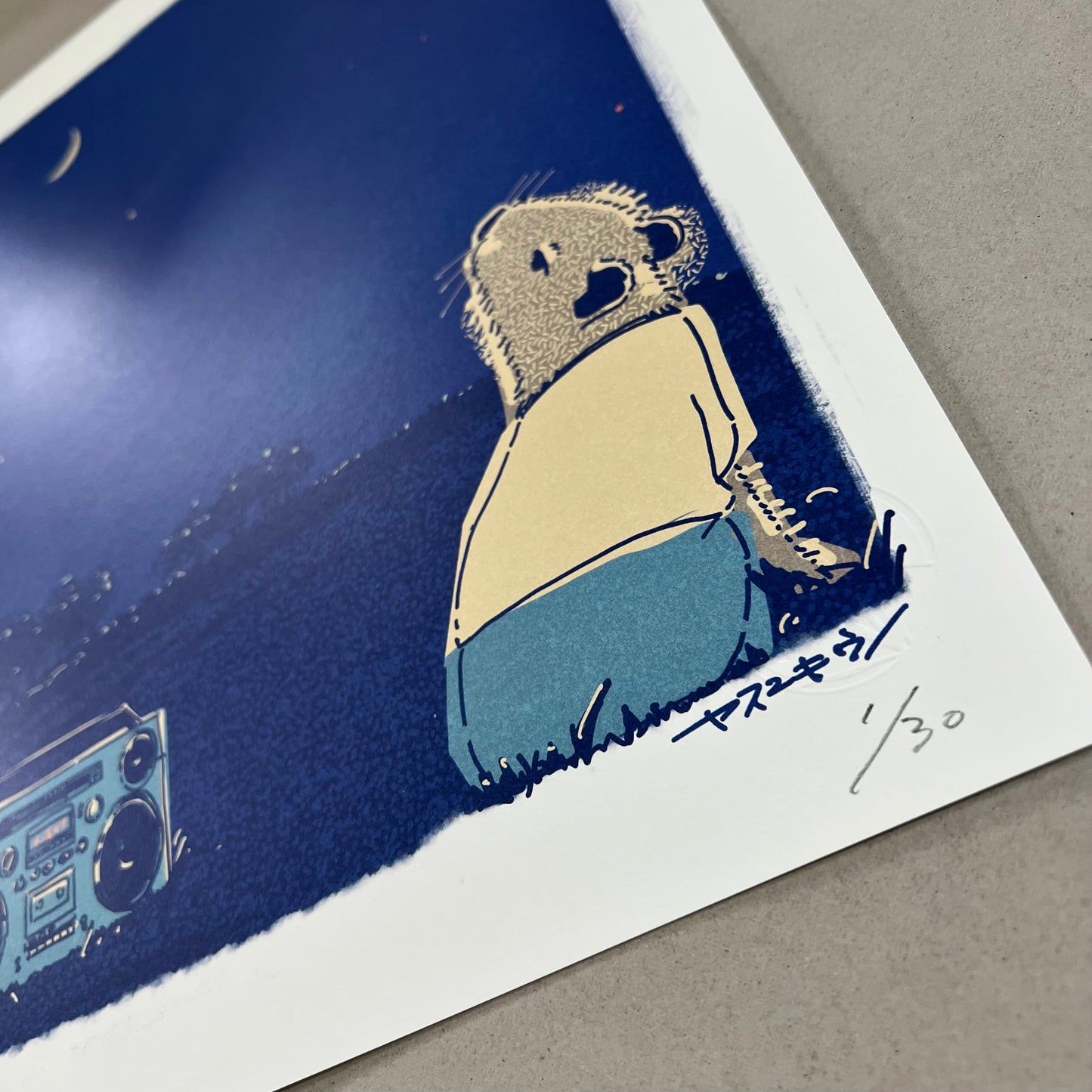 流れ星は良いな / A3ポスター / 限定 30枚